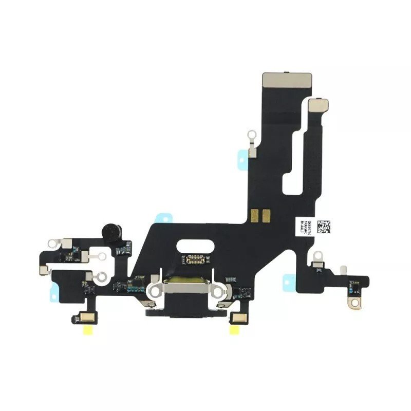 220 Connecteur De Charge IPhone 11 Noir (Original) – Image 1