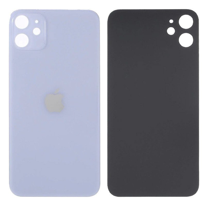 240 Vitre Arrière iPhone 11 Mauve – Image 1