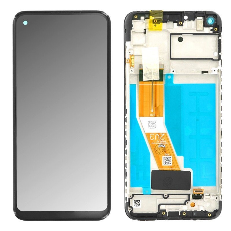 Remplacement écran Galaxy A11, alignement des nappes et montage
