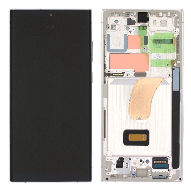 Écran Complet Samsung Galaxy S23 Ultra Crème - Original