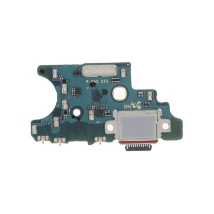 Connecteur USB‑C pour Galaxy S20 vu de face avec contacts métalliques