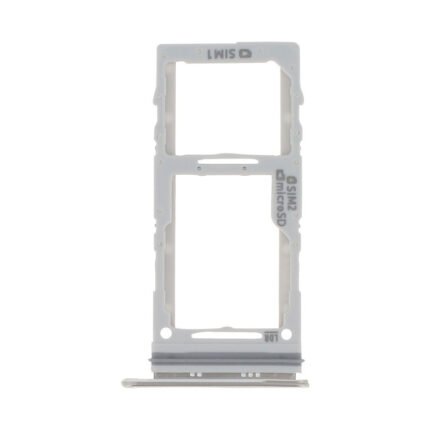 Tiroir SIM blanc pour tranche supérieure du Galaxy S20 Ultra, vue de face
