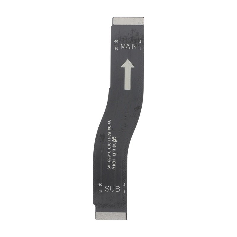 Nappe flexible principale compatible Galaxy S21 5G vue détaillée des connecteurs et circuits