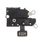 Nappe microphone iPhone Air sur plan de travail avec connecteur visible