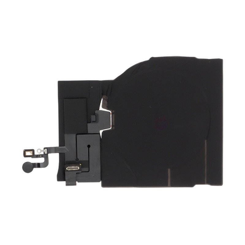 photo du connecteur et de la nappe de l'antenne NFC iPhone Air vue de côté
