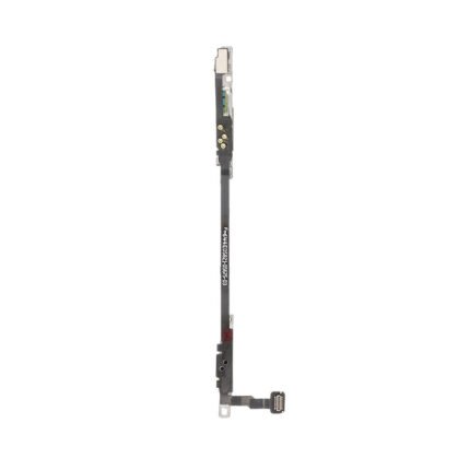 Nappe bouton Power posée sur fond blanc montrant la flexibilité et le connecteur doré