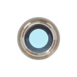 Gros plan sur lentille en verre et châssis métallique compatibles iPhone Air, angle latéral