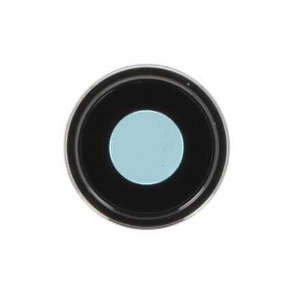 Lentille et châssis pour caméra iPhone Air posés sur fond blanc, vue d'ensemble