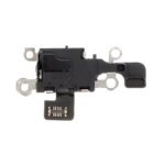 Nappe microphone flexible pour iPhone 17 posée sur fond blanc, vue du connecteur doré