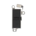 Module vibreur compact posé sur fond blanc, vue rapprochée du connecteur
