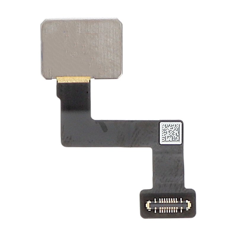 Module capteur radar iPhone 17 Pro avec connectique visible, gros plan