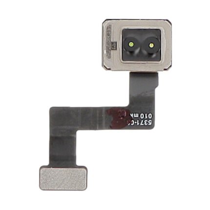 Module capteur radar pour iPhone 17 Pro vu de face sur fond blanc