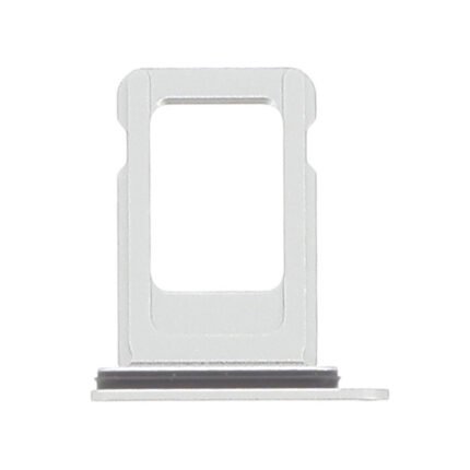 Détail de la découpe et ancrage du tiroir SIM argent pour iPhone 17 Pro